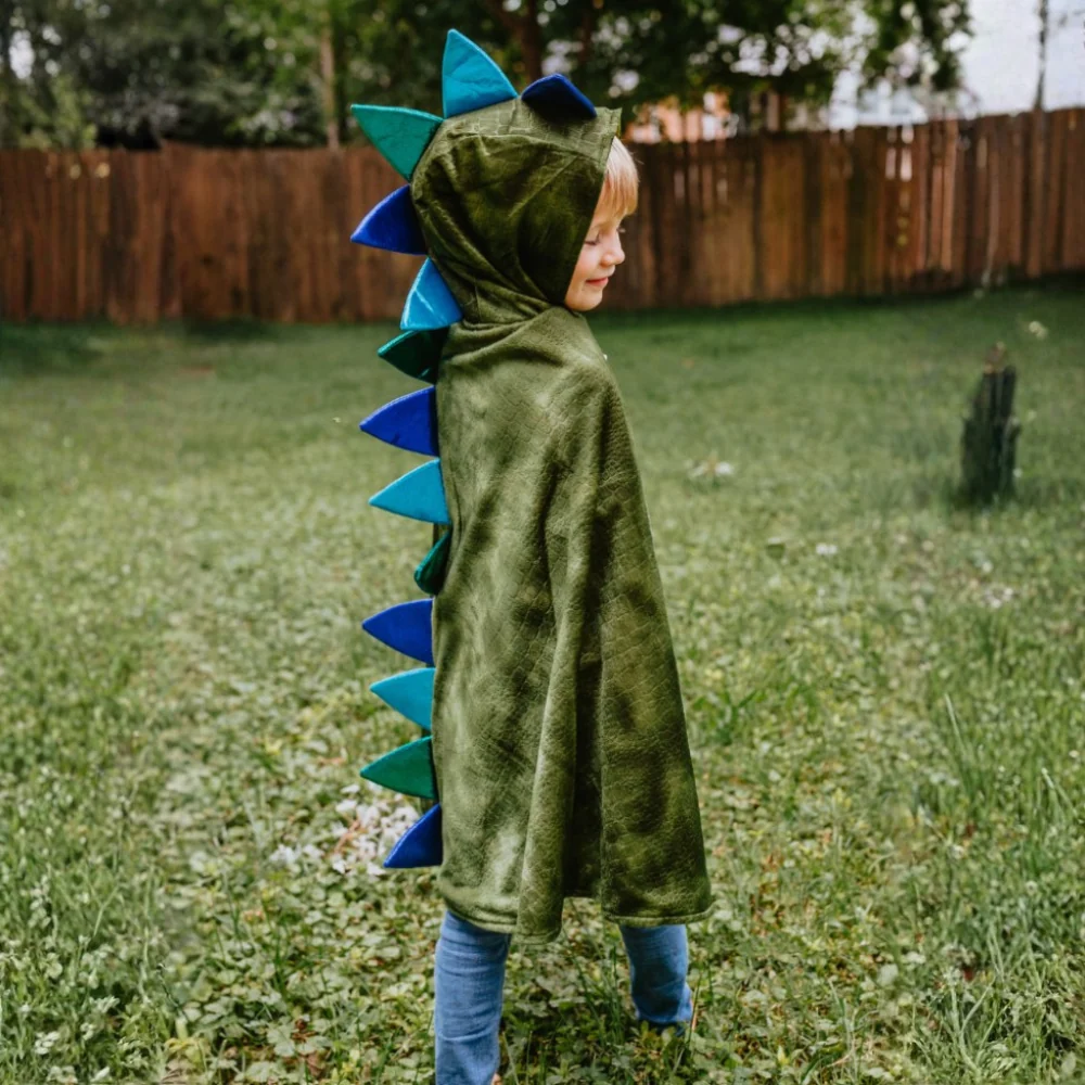 Capa Dragón verde kids- GREAT PRETENDERS - Imagen 2
