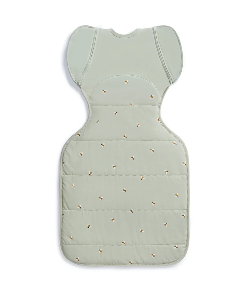 Saco de Transición Swaddle Up™ 2.5 TOG Algodón Olive Bees - Imagen 4