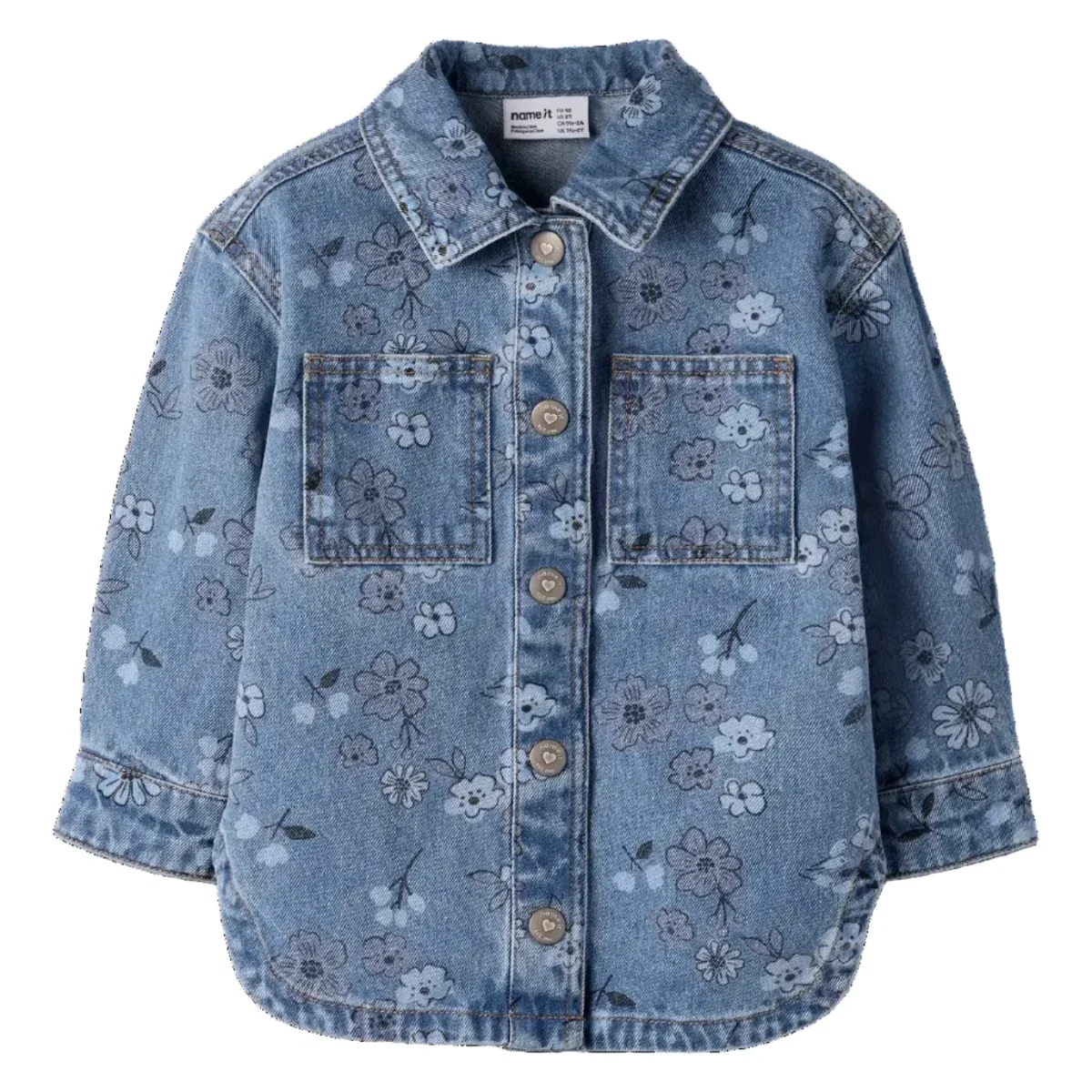 Camisa Tejana Floreada-NAME IT - Imagen 2
