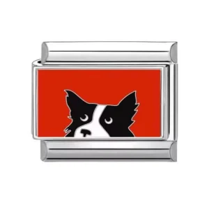 Charm perro para pulsera italiana 9mm
