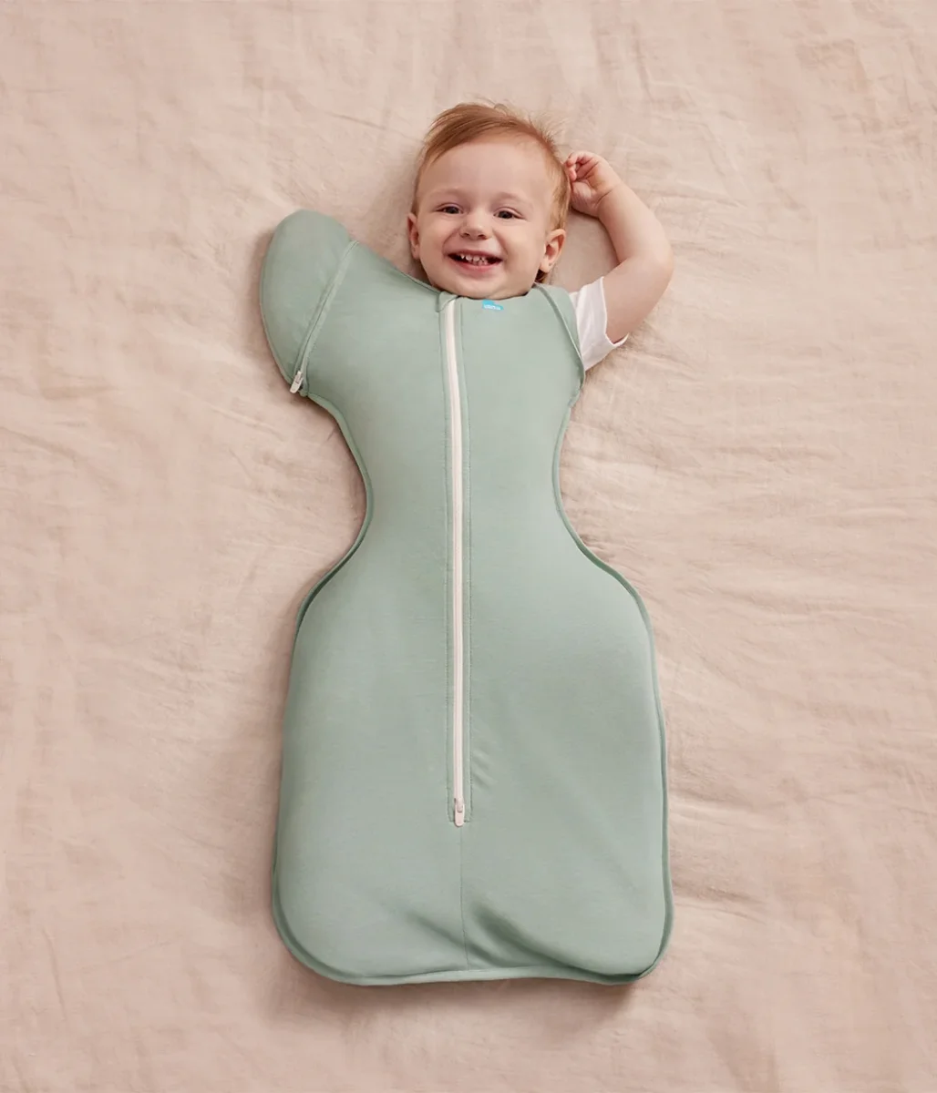 Swaddle Up™ Saco de Dormir de Transición 0.2 TOG Algodón Verde