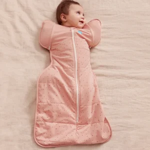 Saco de Transición Swaddle Up™ 2.5 TOG Algodón Rosa Guijarros