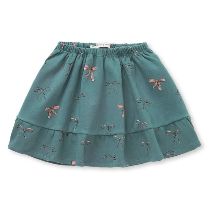 Falda volantes estampado de lazos- SPROET & SPROUT - Imagen 2