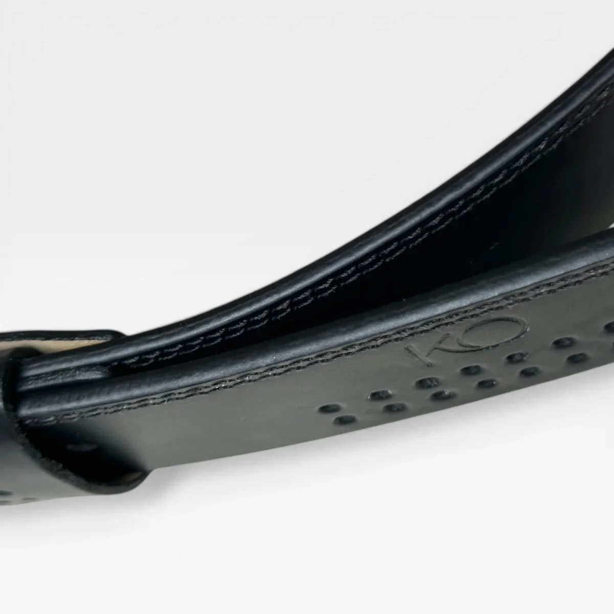 Cinturón Casual de Cuero Genuino para Hombre 4cm – Perforaciones Modelo Distinctive - Imagen 8