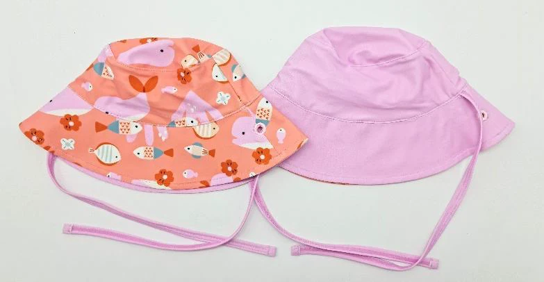 Gorro Buket reversible con protección solar UPF 50+- MONNUAGE - Imagen 8