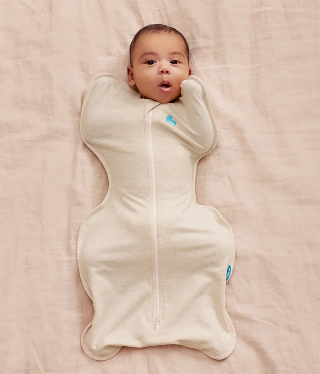 Swaddle Up Starter Set | 1,0 TOG | Blanco Nubes Conejitos | Blanco Soñador | Jaspeado Natural - Imagen 3