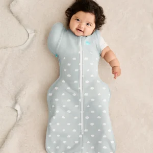 Swaddle Up™ Bolso de transición 1.5 TOG Algodón Oliva claro Mini Nube