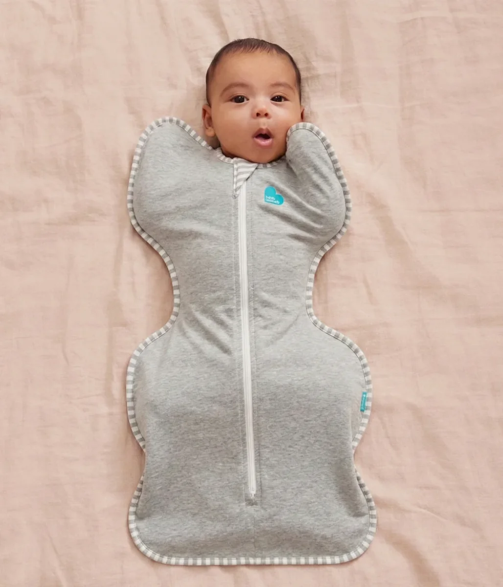 Swaddle Up Starter Set | 1,0 TOG | Blanco Nubes Conejitos | Blanco Soñador | Jaspeado Natural - Imagen 5