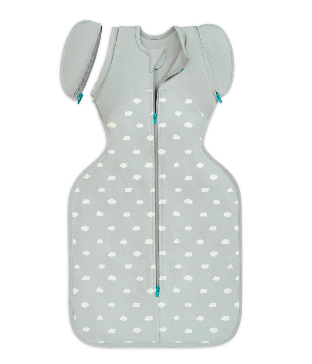 Swaddle Up™ Bolso de transición 1.5 TOG Algodón Oliva claro Mini Nube - Imagen 3