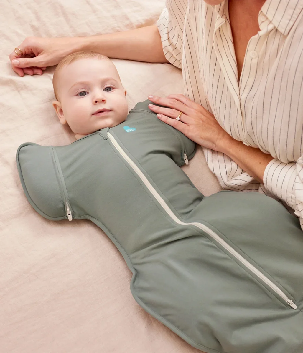 Swaddle Up™ Saco de Transición 1.0 TOG Algodón Verde Oliva Intenso - Imagen 6