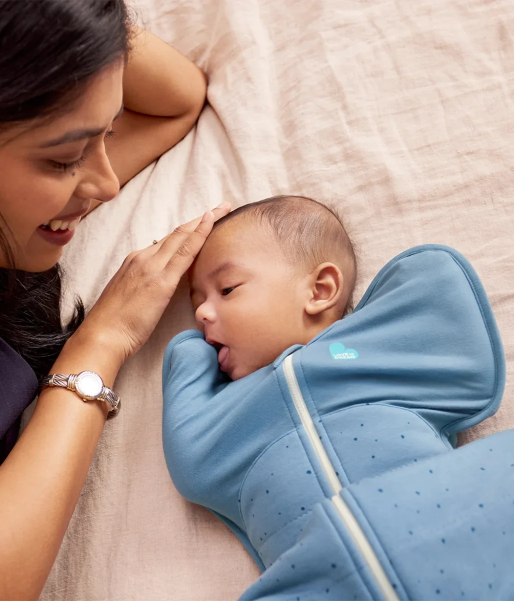 Swaddle Up™ Saco de arrullo 2.5 TOG Algodón Azul tormenta Guijarros - Imagen 7
