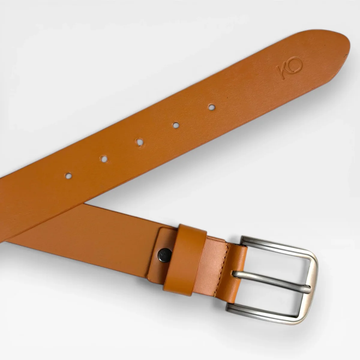 Cinturón Vintage de Cuero Genuino para Hombre 4cm – Estilo Atemporal - Imagen 6
