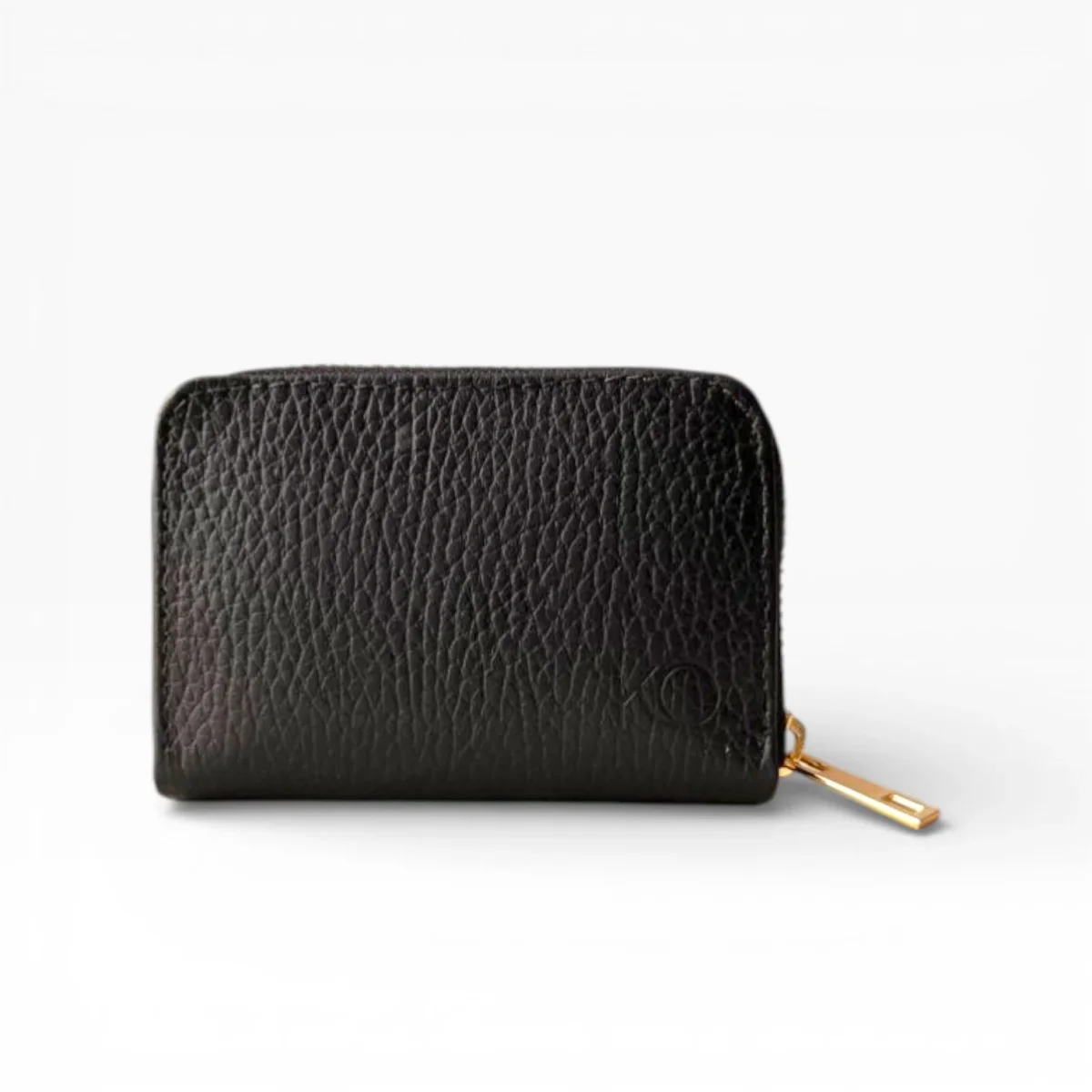 Billetera Minimalista de Cuero Vacuno para Mujer – Cierre Dorado Modelo Subtle - Imagen 9