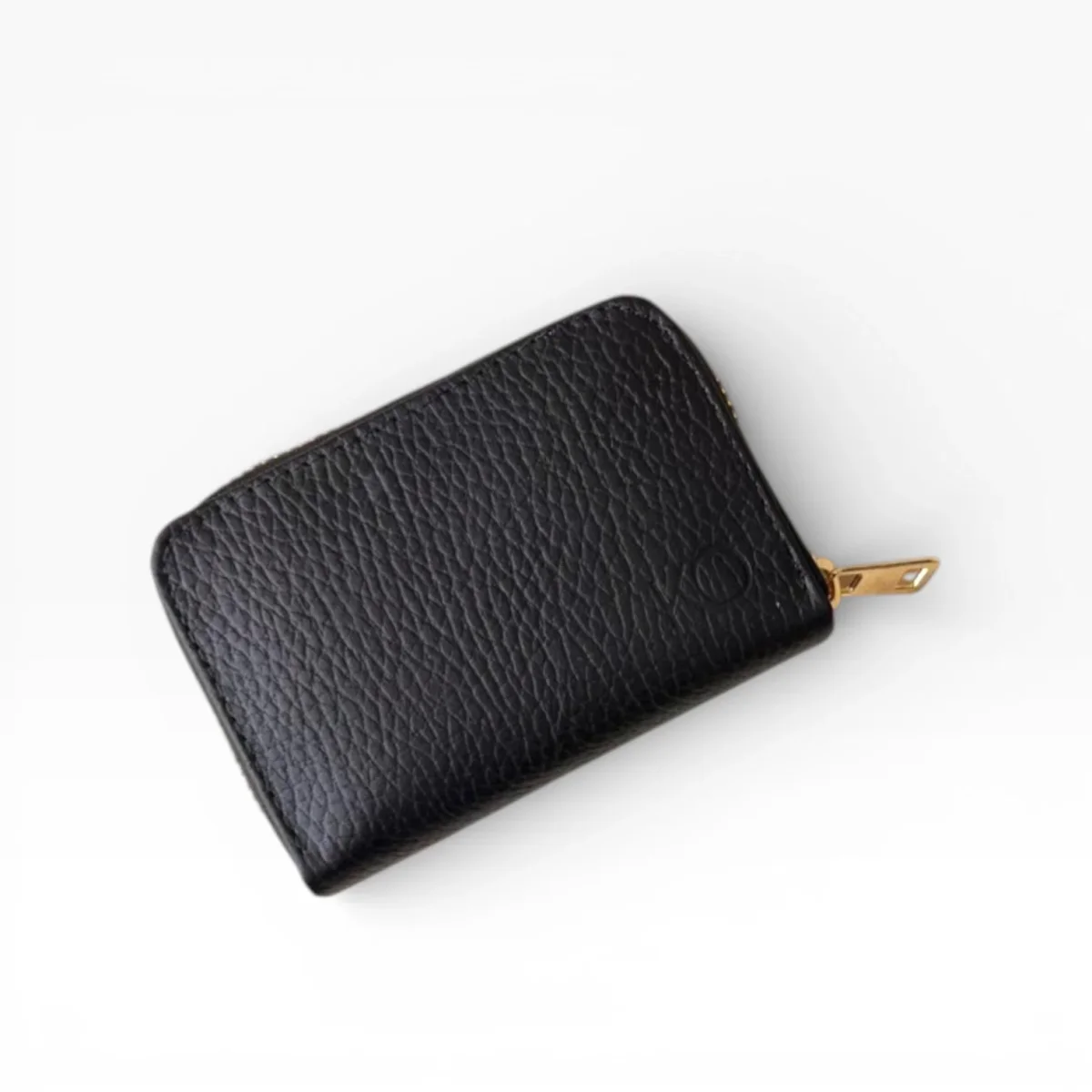 Billetera Minimalista de Cuero Vacuno para Mujer – Cierre Dorado Modelo Subtle - Imagen 8