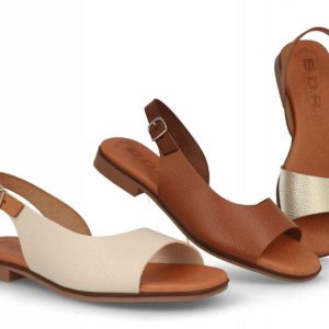 Sandalia de piel para mujer modelo 3005 cómoda y transpirable