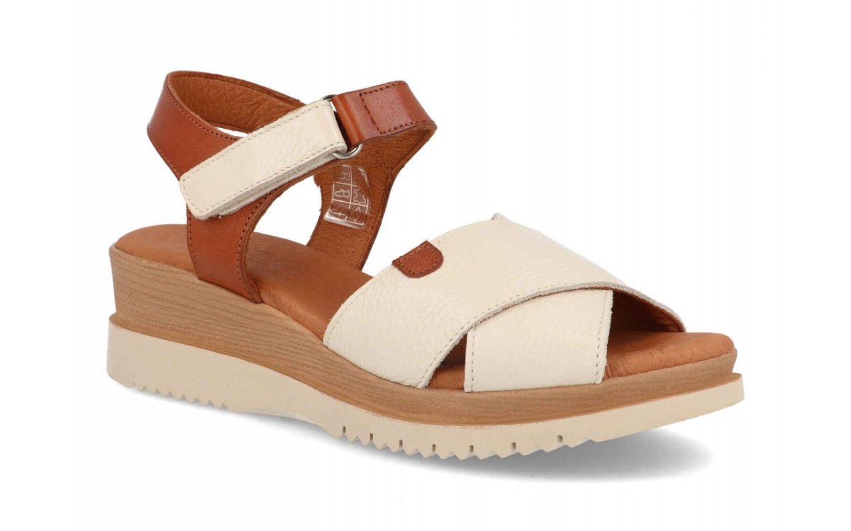 Sandalia de piel para mujer modelo 8000 - Imagen 2