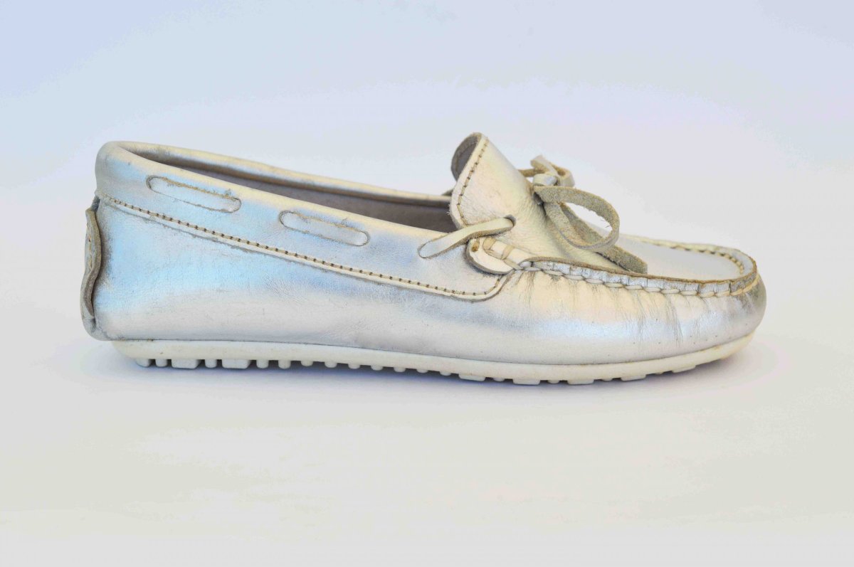 Mocasín plata con lazo - Imagen 3