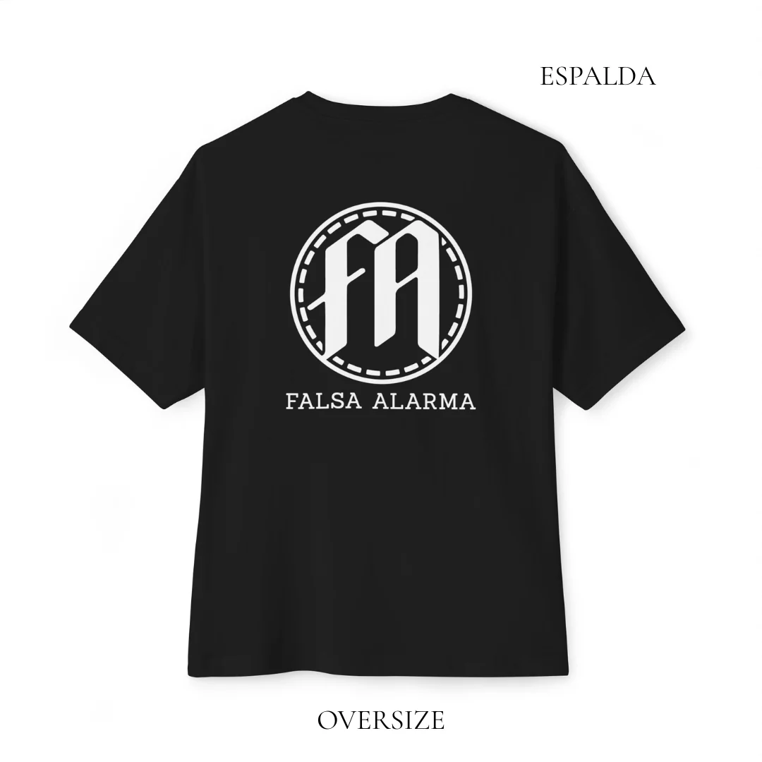 Playera Falsa Alarma "Back 2 Back" - Unisex - Imagen 4