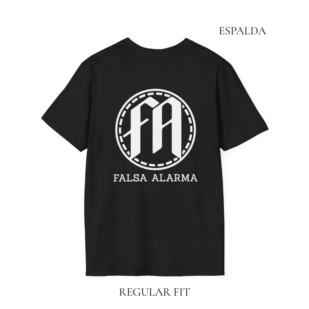 Playera Falsa Alarma "Back 2 Back" - Unisex - Imagen 2