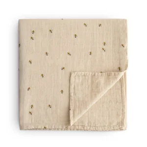 Muselina estampada Abejas- MUSHIE