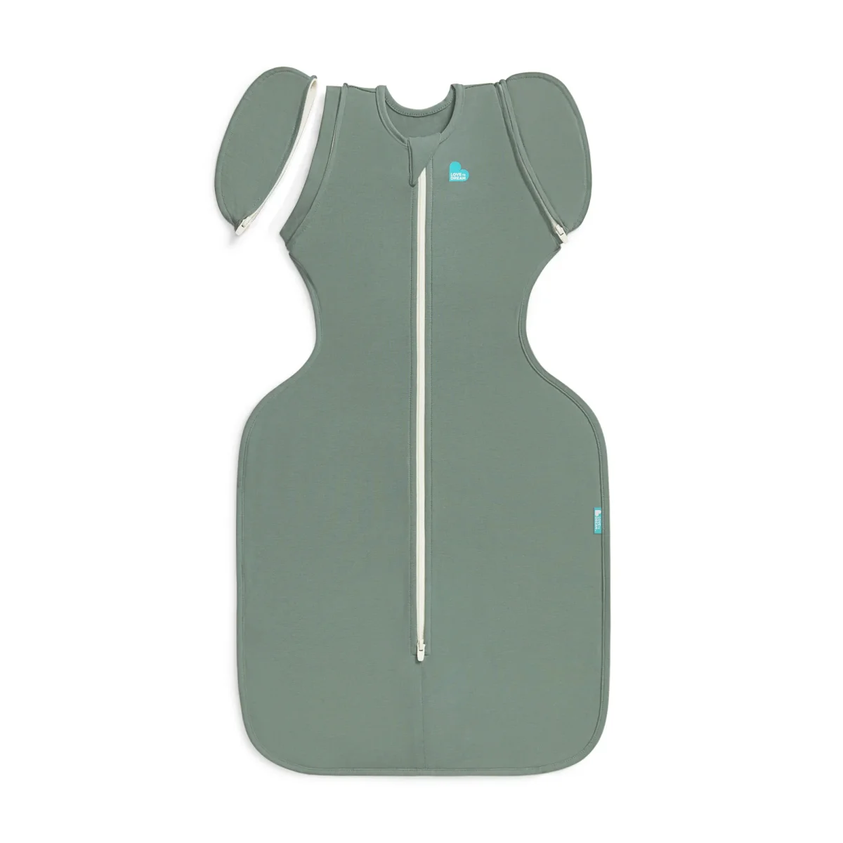 Swaddle Up™ 1.0 TOG Algodón Dusty Blue Daydream - Imagen 7