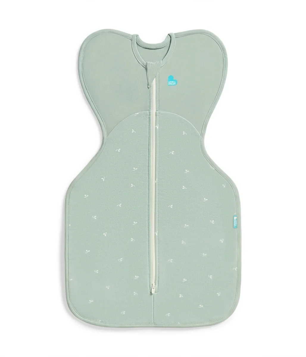 Swaddle Up™ Saco de Dormir 1.5 TOG Algodón Oliva Ramas - Imagen 3