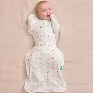 Swaddle Up™ 2-en-1 de Transición 1.0 TOG Algodón Birch Miffy Checker