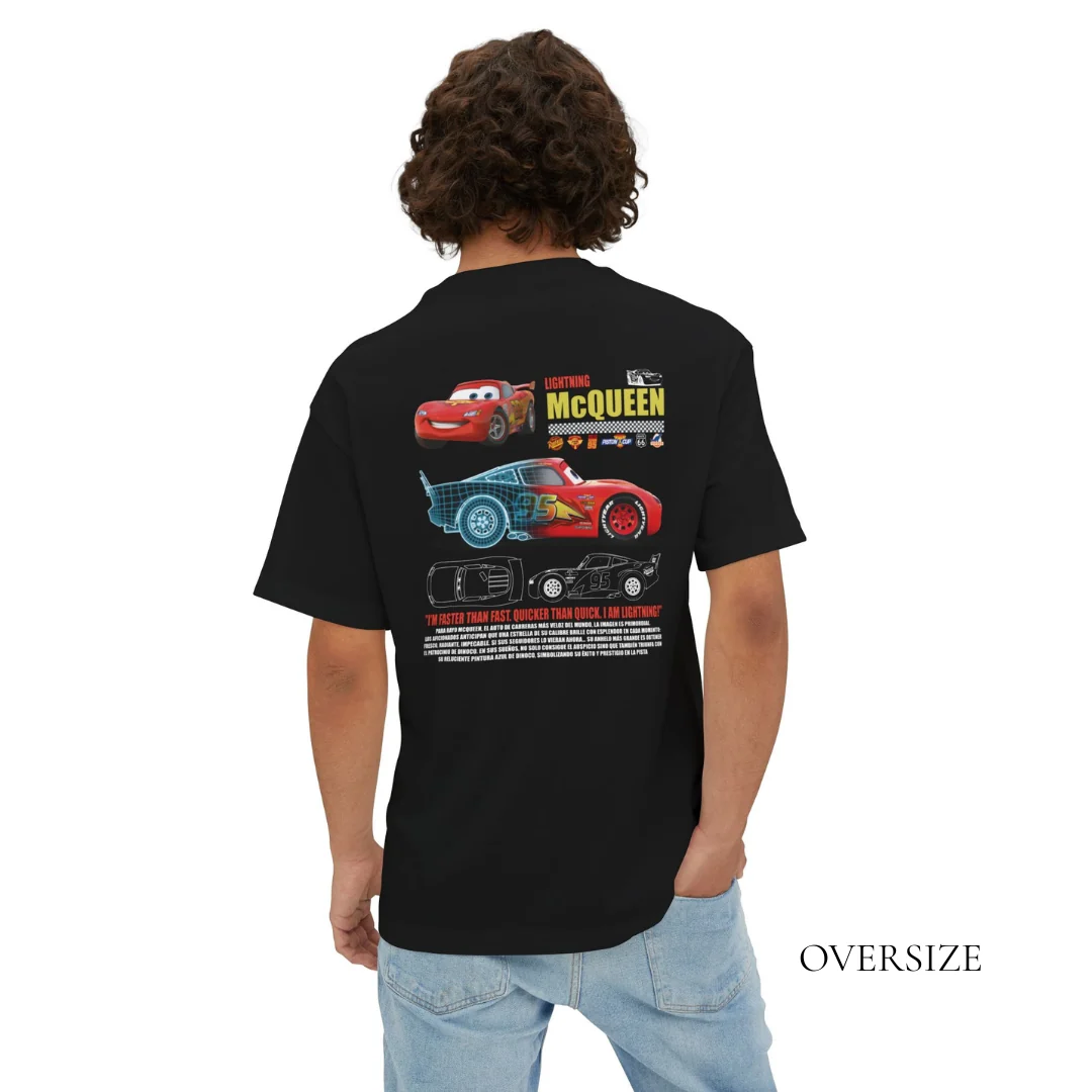 Playera Cars "Rayo McQueen" - Unisex - Imagen 9