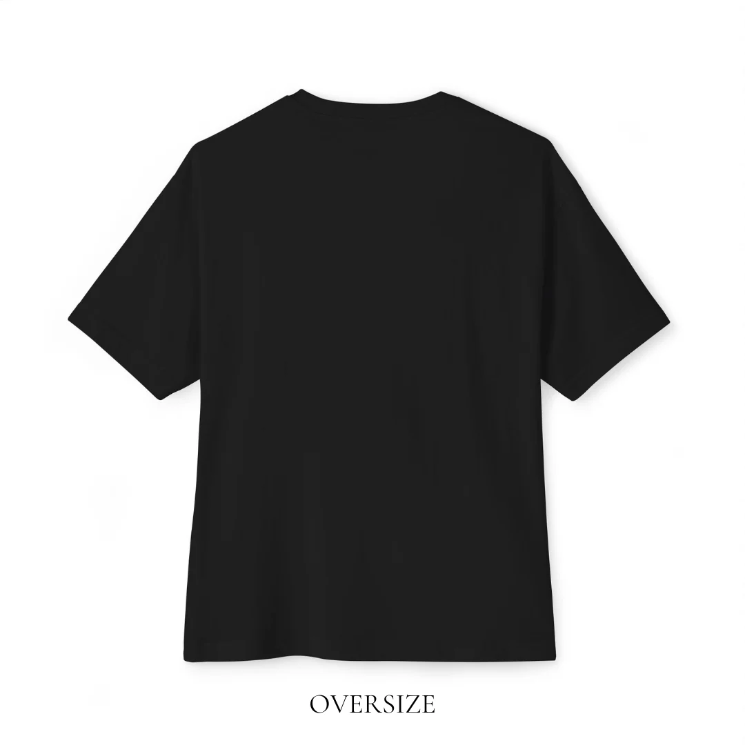 Playera Lisa Sin Diseño - Oversize Unisex - Imagen 3