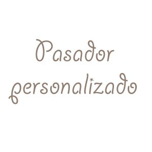 Pasador personalizado