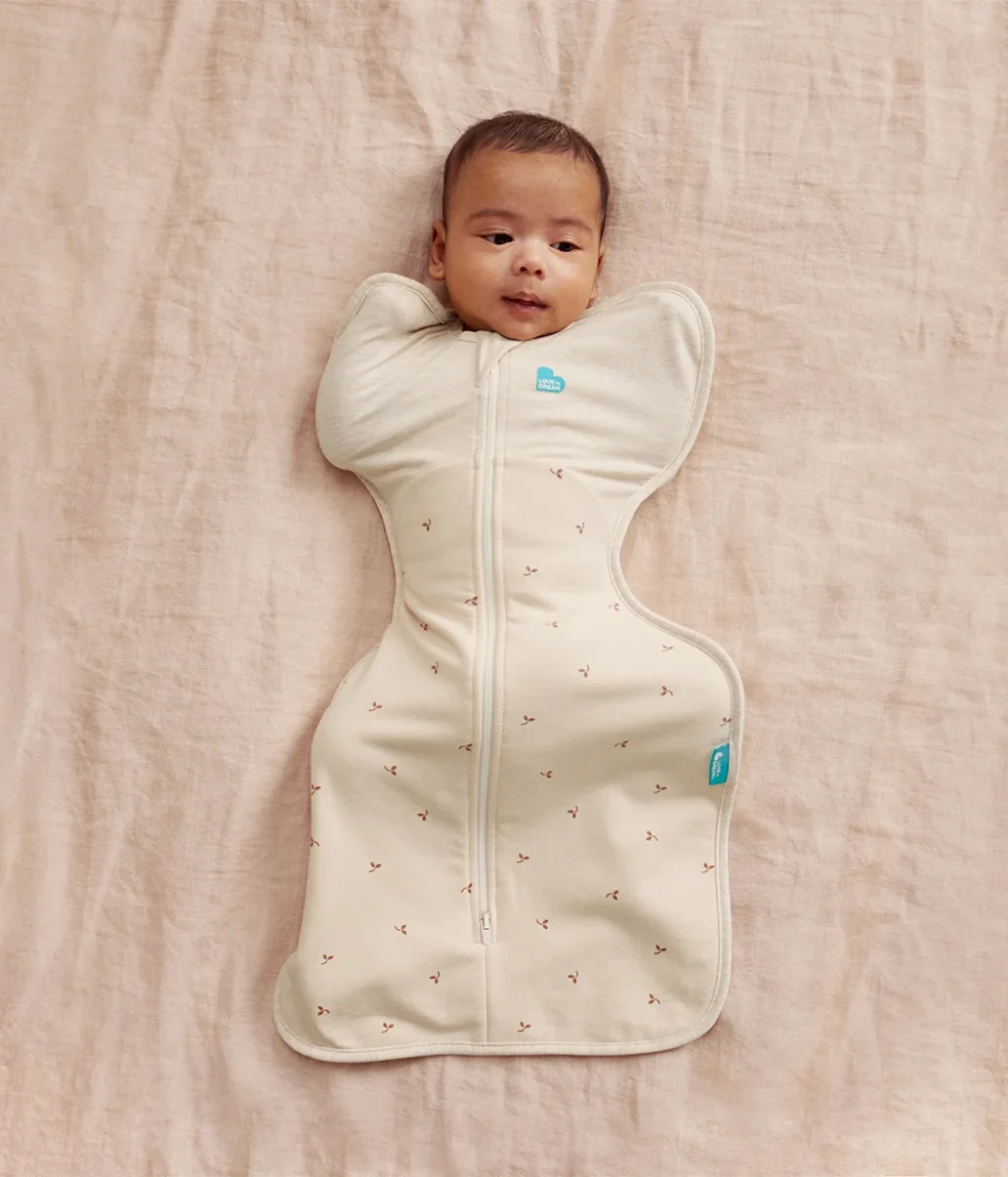 Swaddle Up™ 1.5 TOG de Algodón Avena Ramitas