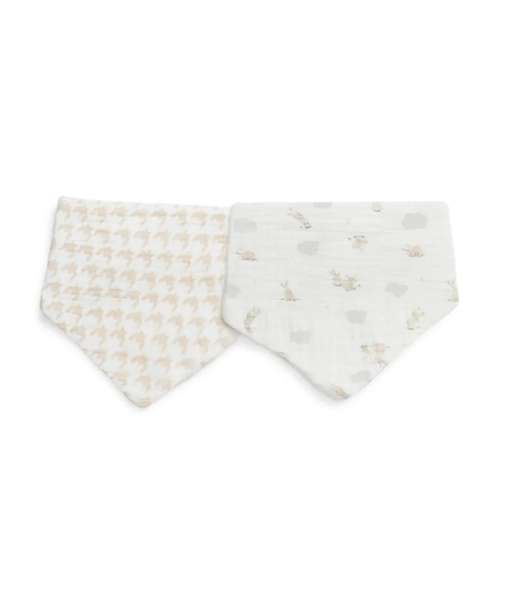 Baberos pack de 2 muselina Bianco Mini Nube Conejito - Imagen 5