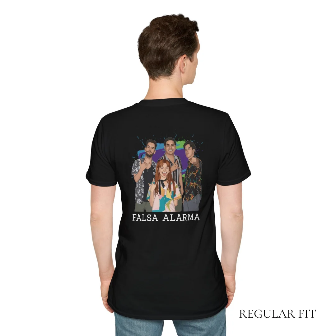 Playera Falsa Alarma "Double Rainbow" - Unisex - Imagen 5