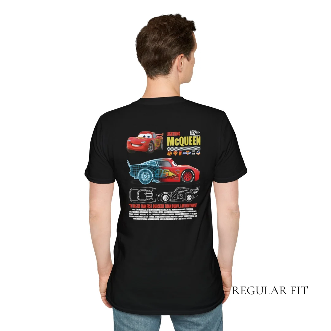 Playera Cars "Rayo McQueen" - Unisex - Imagen 5