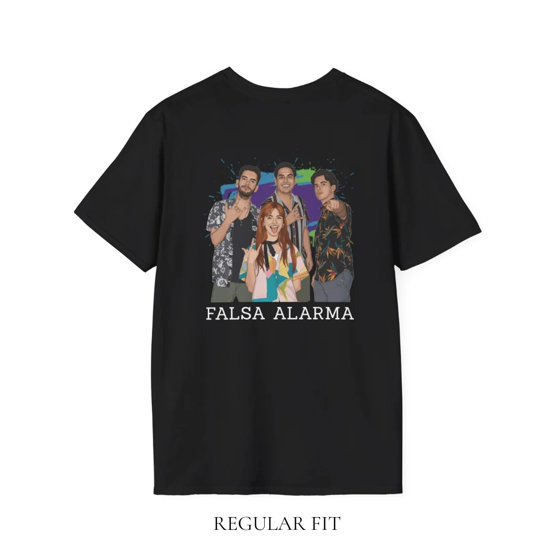 Playera Falsa Alarma "Double Rainbow" - Unisex - Imagen 3