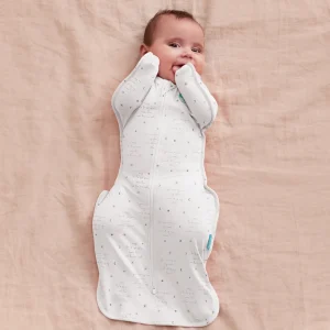 Swaddle Up™ 0.2 TOG Algodón Blanco Tú Eres Mi
