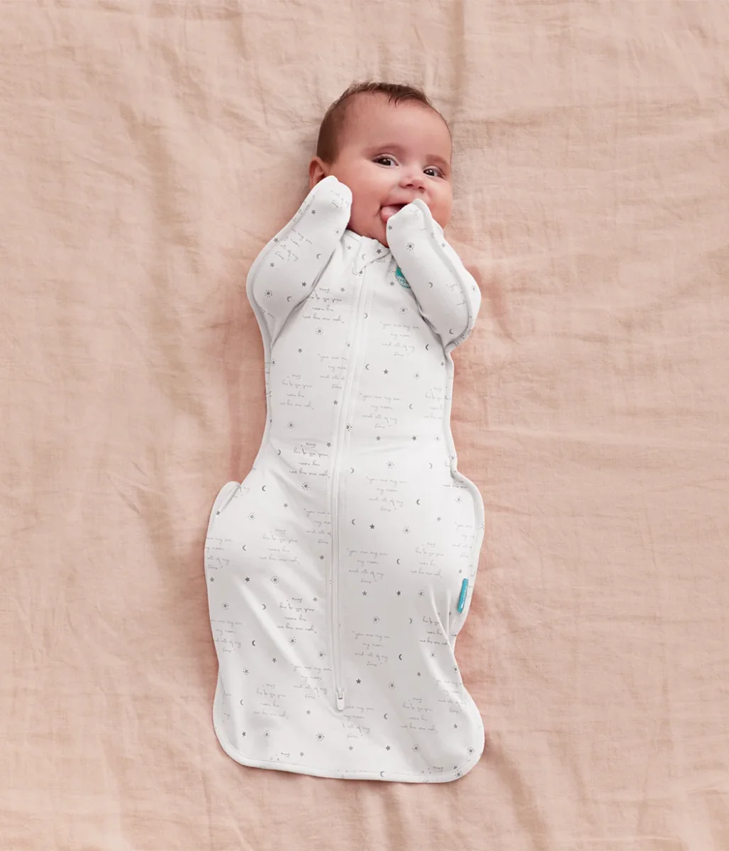 Swaddle Up™ 0.2 TOG Algodón Blanco Tú Eres Mi