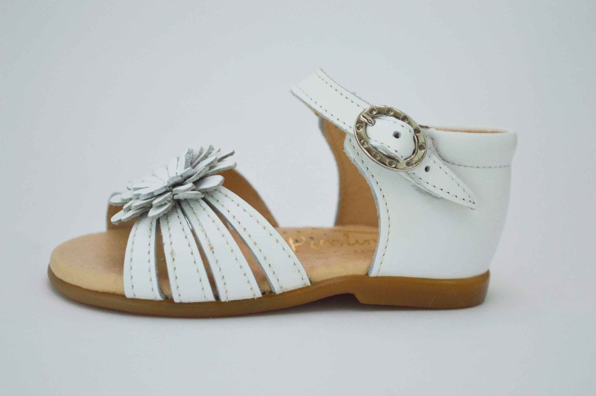 Sandalia flor talón cerrado - Imagen 5