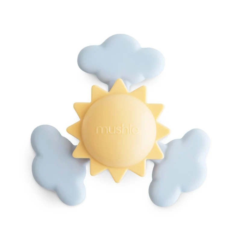 SPINNER CON VENTOSA SOLID SUNSHINE- MUSHIE - Imagen 2