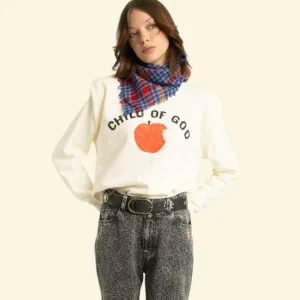 Shoulder Pad Sweatshirt