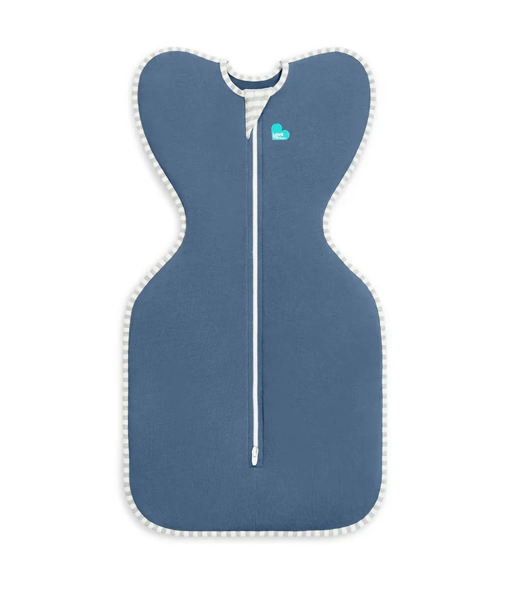 Swaddle Up™ 1.0 TOG Algodón Dusty Blue Daydream - Imagen 6