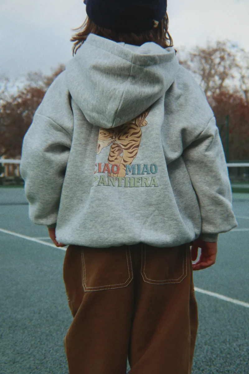 Sudadera con Cremallera Pantera -KONGES SLØJD - Imagen 3