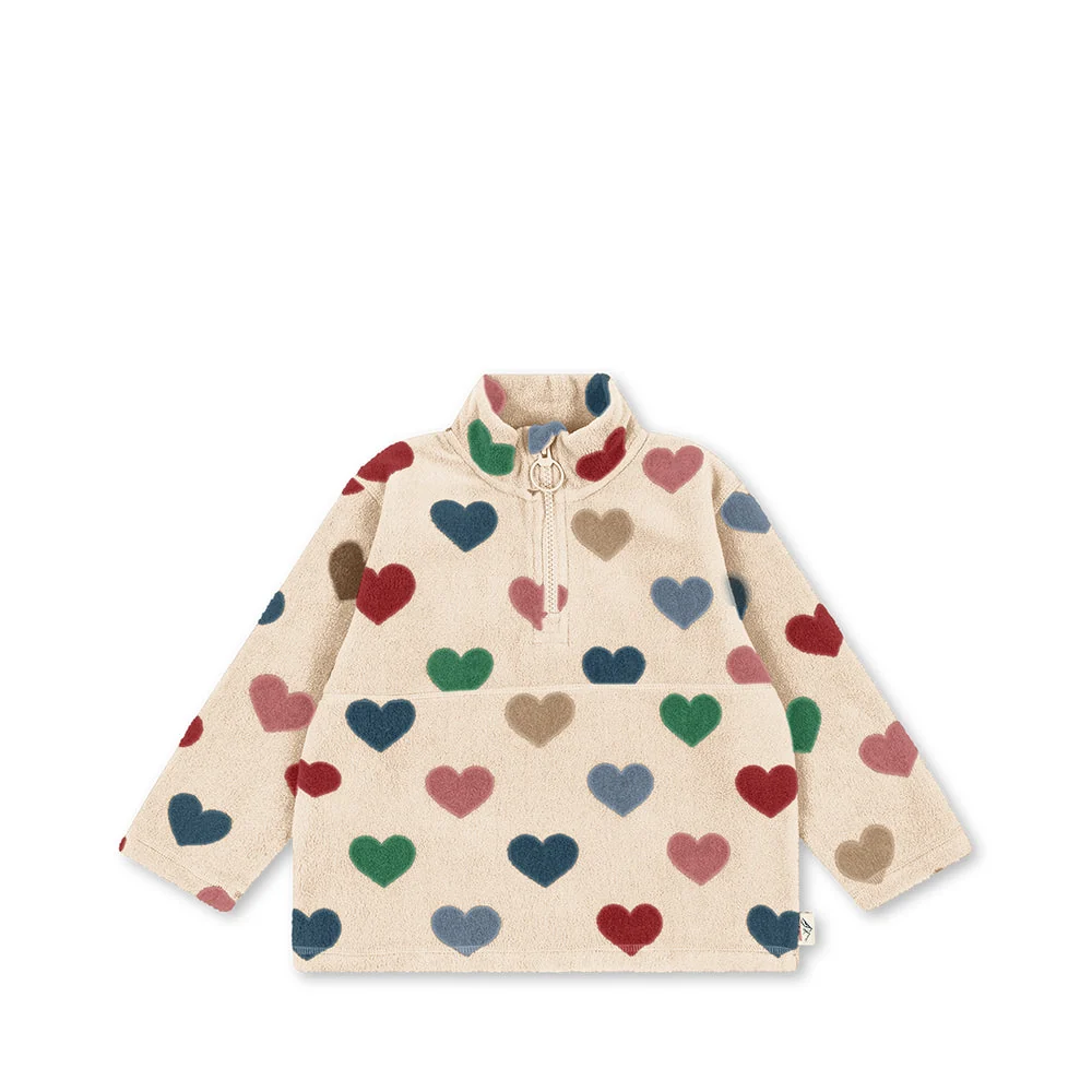 Sudadera Corazones -KONGES SLØJD