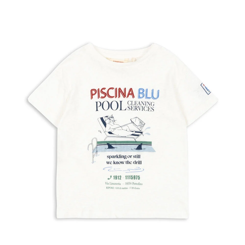 Camiseta Piscina Blu-KONGES SLØJD