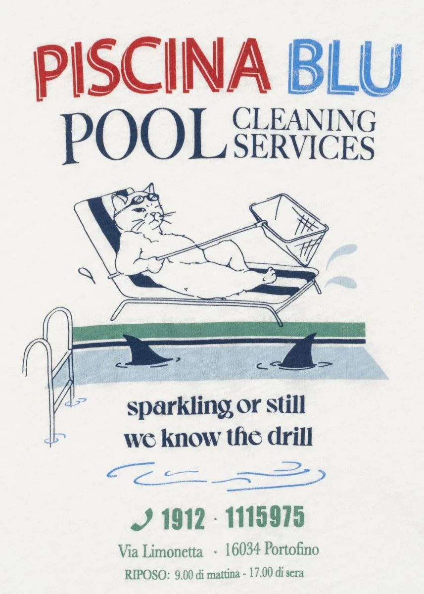 Camiseta Piscina Blu-KONGES SLØJD - Imagen 5