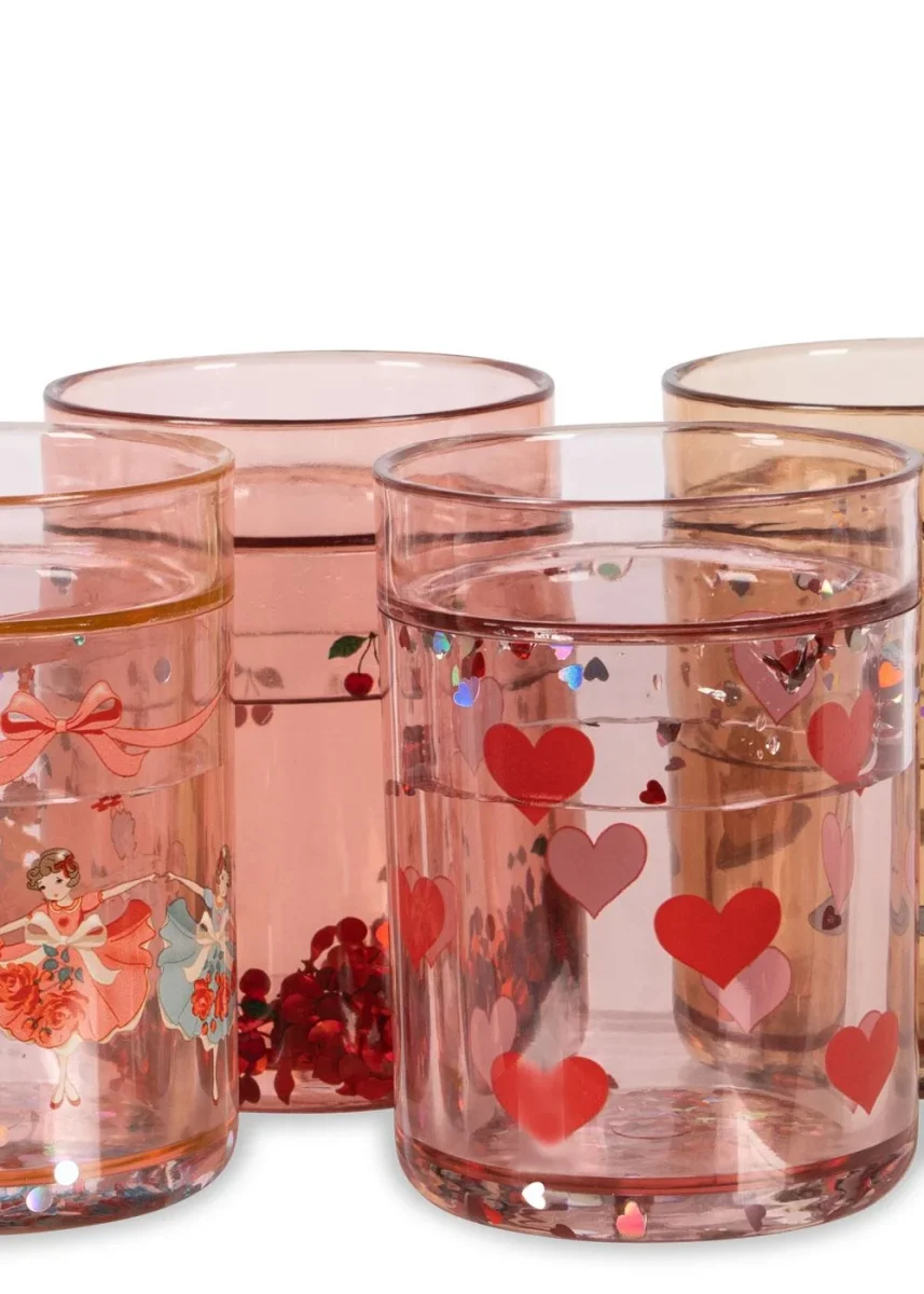 Vaso con purpurina Azul- -KONGES SLØJD - Imagen 8