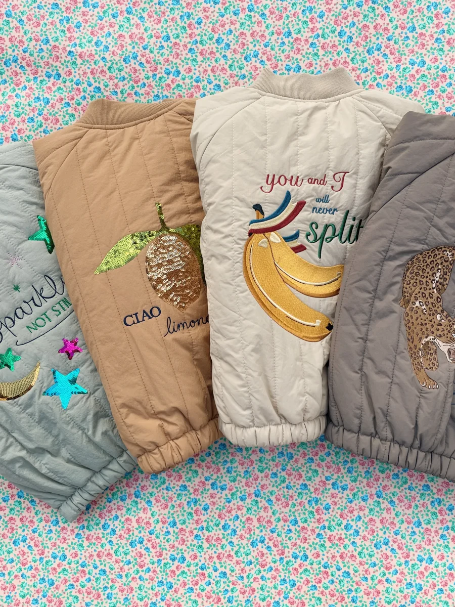 Chaqueta Bomber Juno Bananas-KONGES SLØJD - Imagen 8