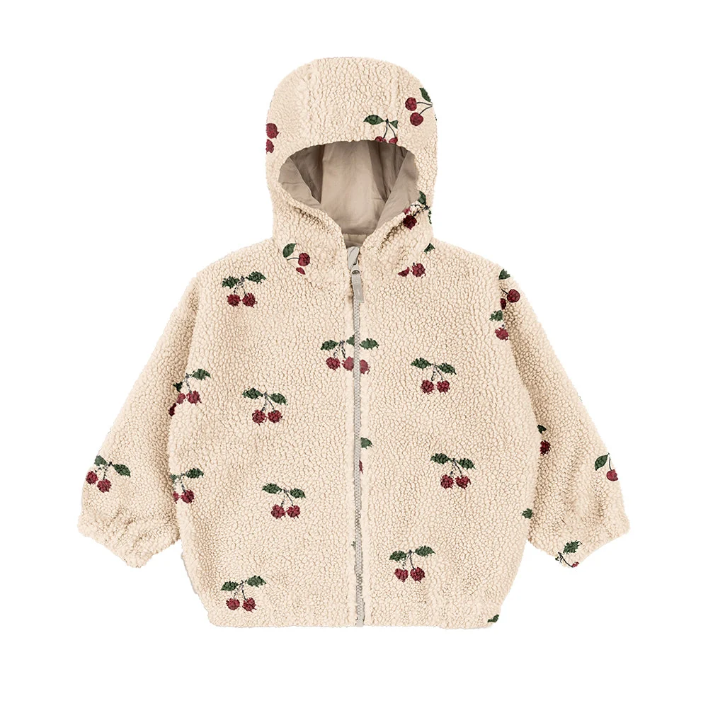 Chaqueta JODY TEDDY Cerezas-KONGES SLØJD - Imagen 2