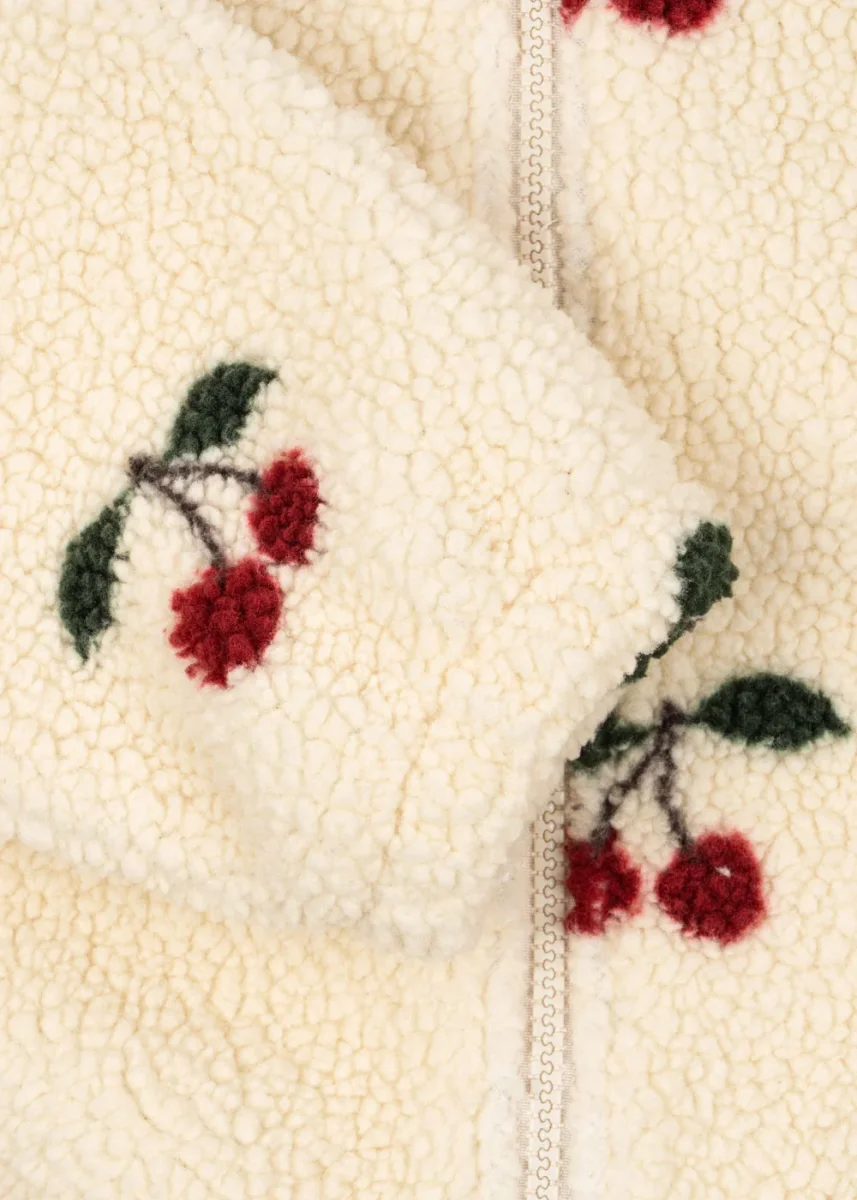 Chaqueta JODY TEDDY Cerezas-KONGES SLØJD - Imagen 5