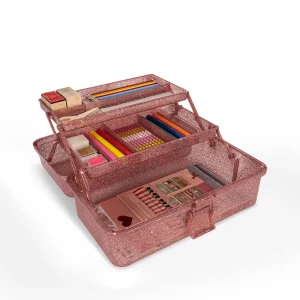 Caja de arte con purpurina-KONGES SLØJD